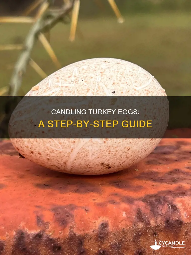 how to candle a turkey egg