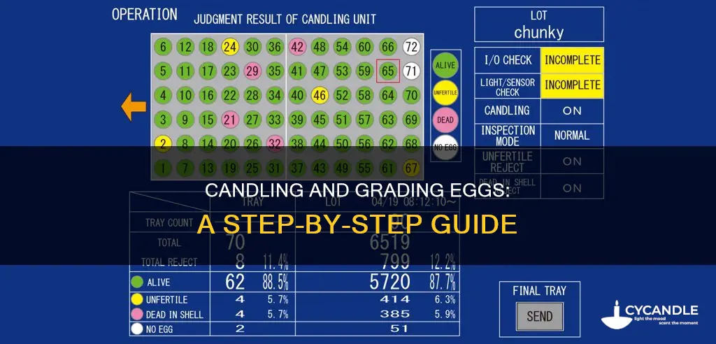 how to candle and grade eggs