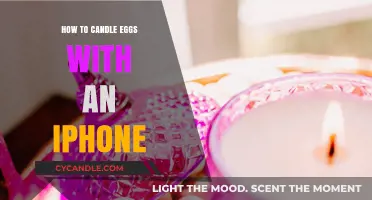 Candling Eggs: Using Your iPhone for Efficiency