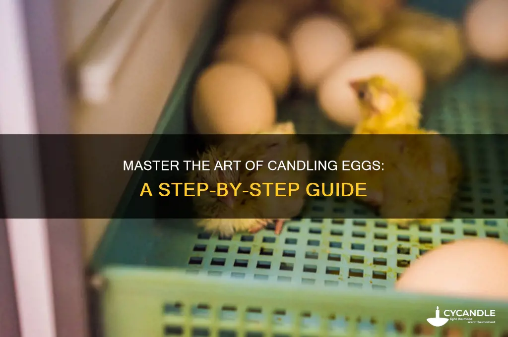 how to candle light an egg