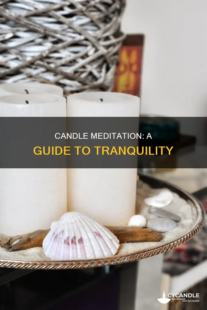 how to candle meditation