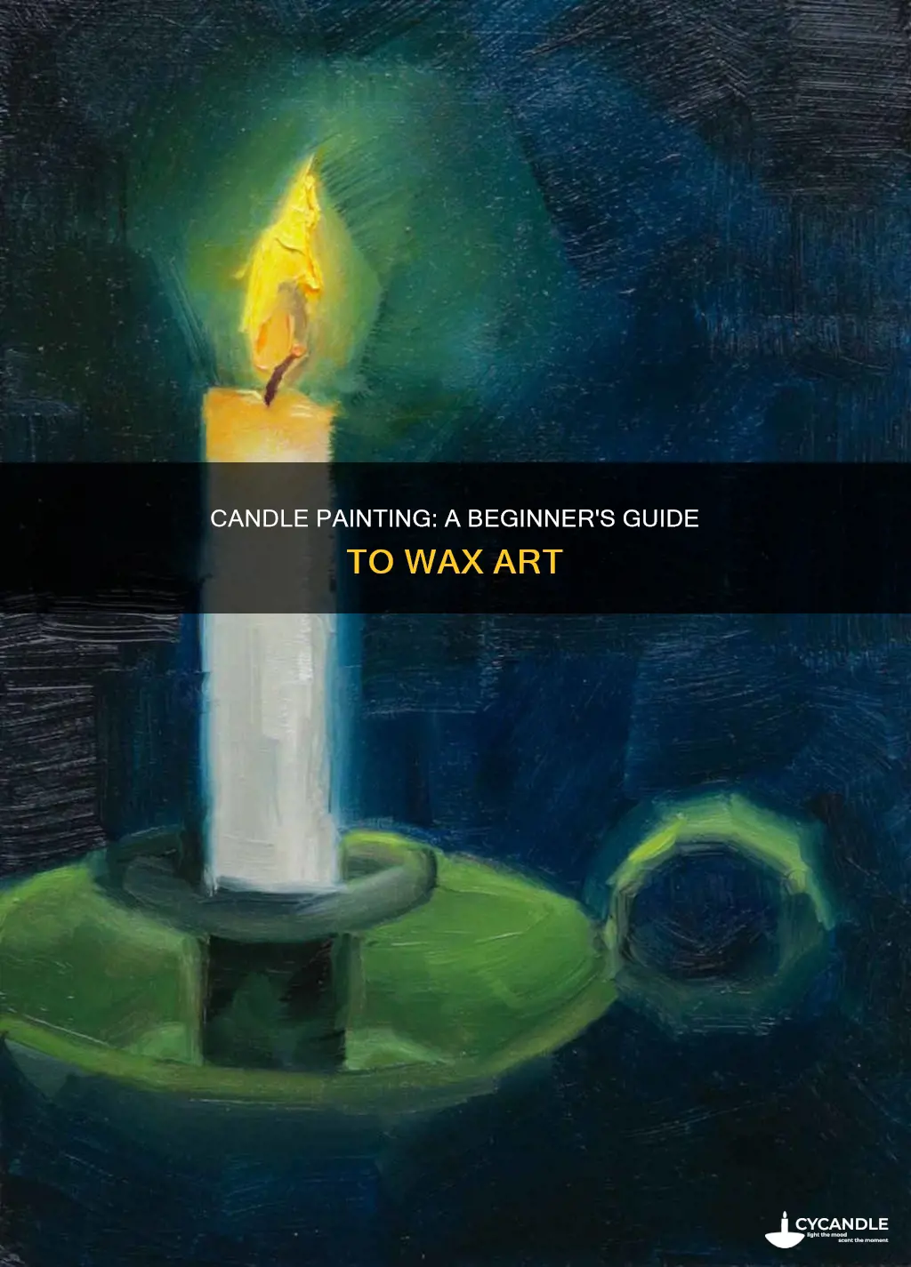 how to candle paint