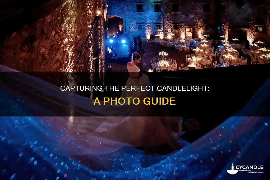 how to candle photo shoot