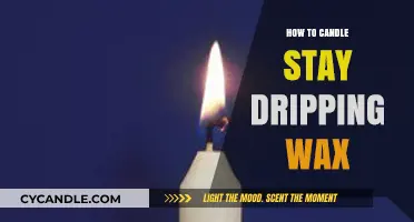 Preventing Dripping Wax: Tips for a Clean-Burning Candle Experience