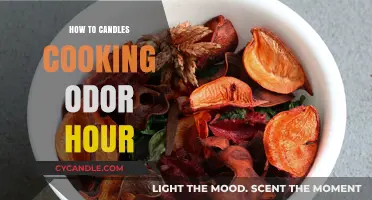 Eliminate Cooking Odors in an Hour with Candles