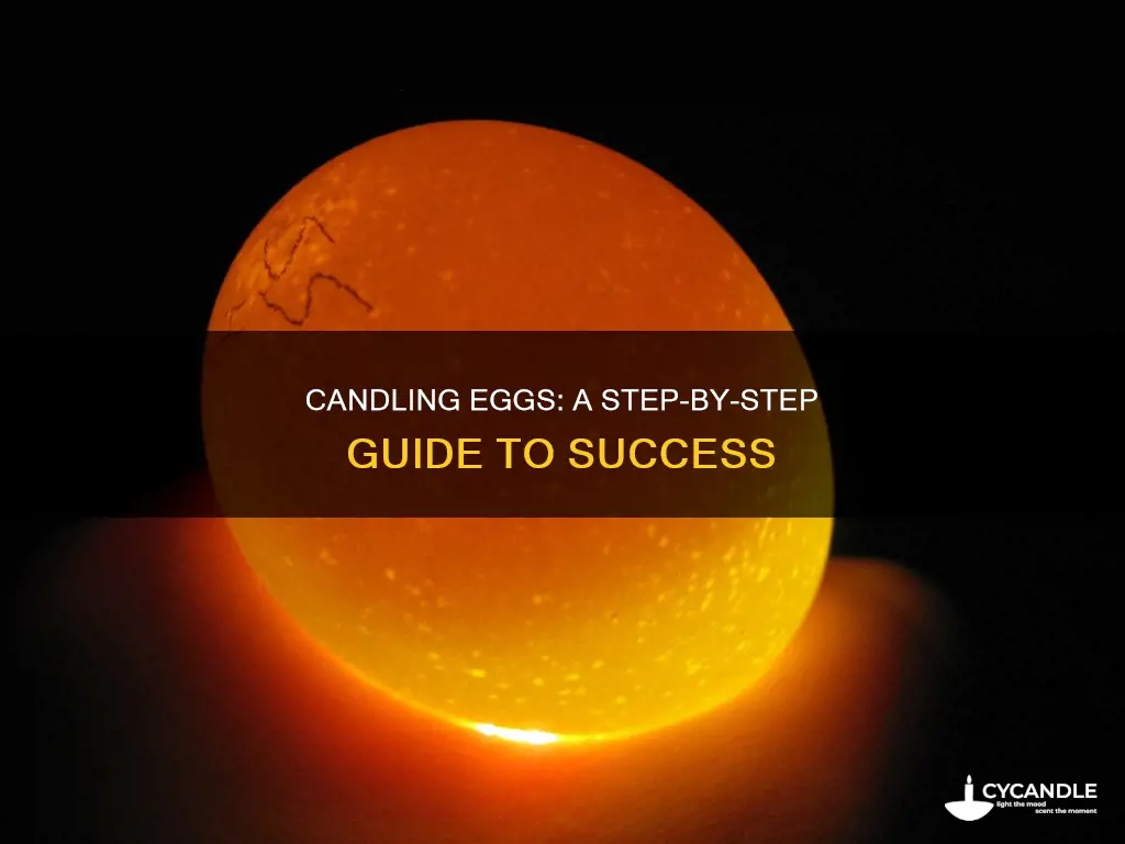 how to candling eggs