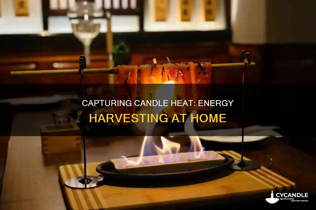 how to capture all the heat energy of one candle