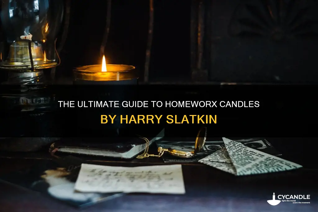how to care for a homeworx candle by harry slatkin