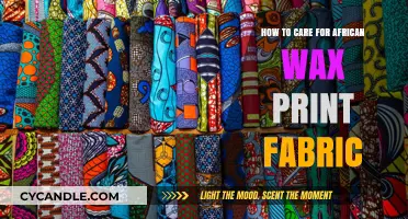 Vibrant and Durable: The Ultimate Guide to Caring for African Wax Print Fabric
