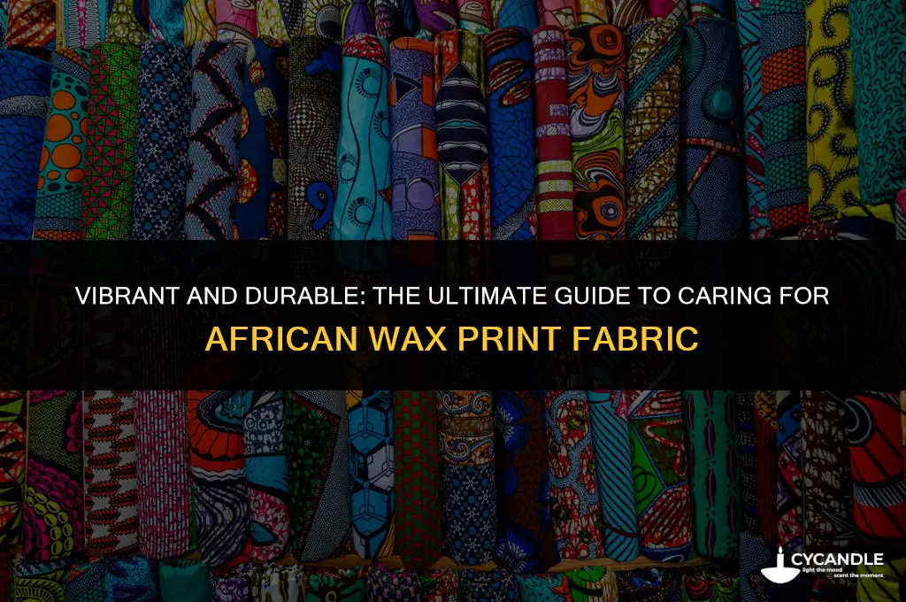 how to care for african wax print fabric