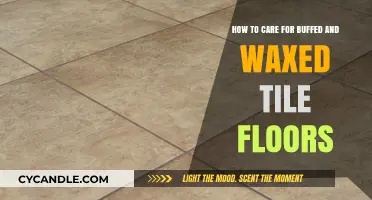 Maintaining the Shine: A Guide to Caring for Buffed and Waxed Tile Floors