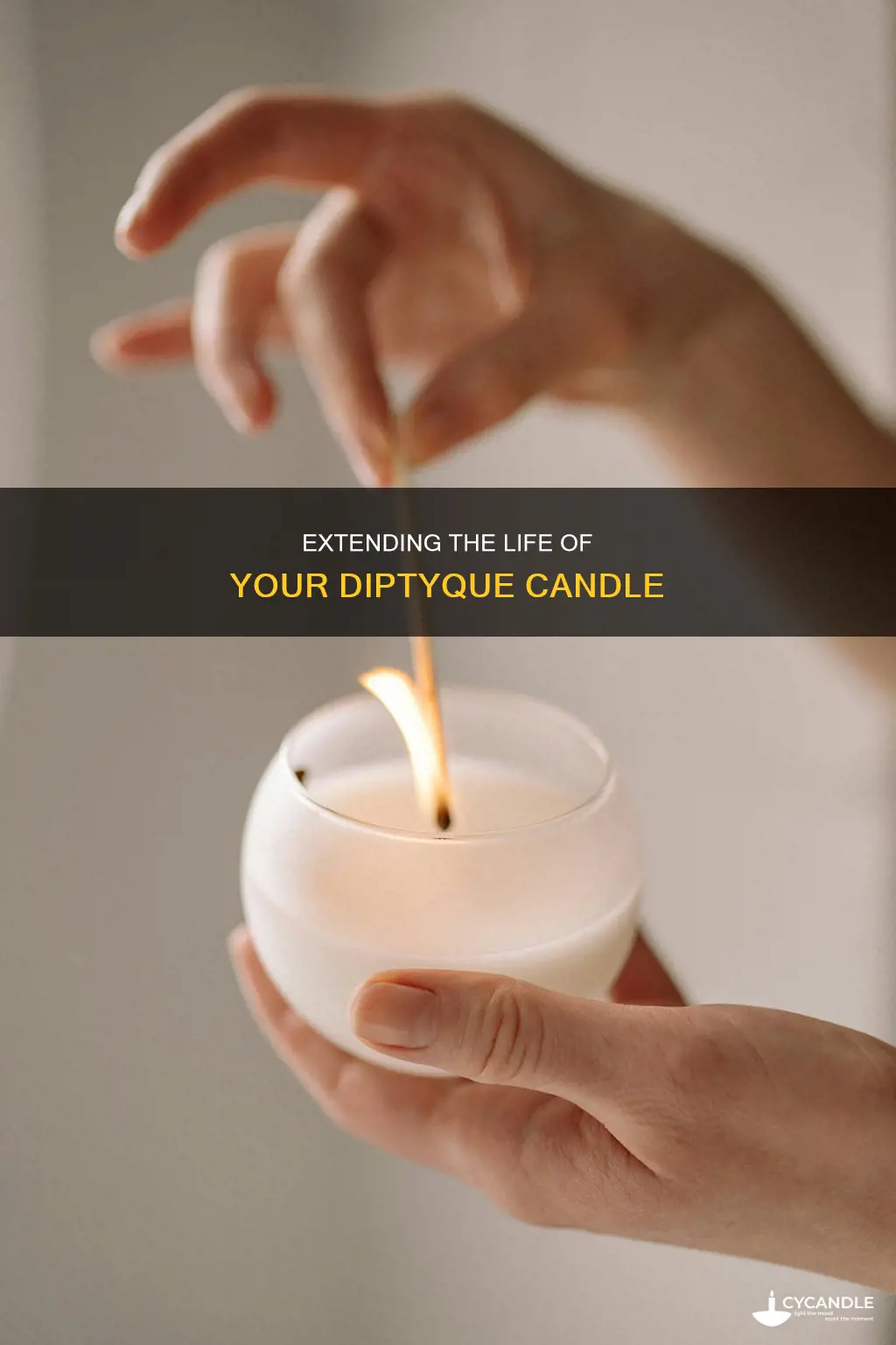 how to care for diptyque candle