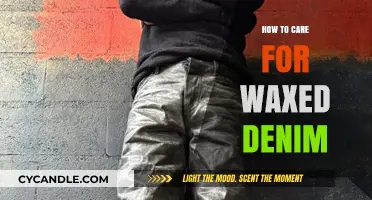 Waxed Denim Care: Tips to Maintain Your Favorite Jeans