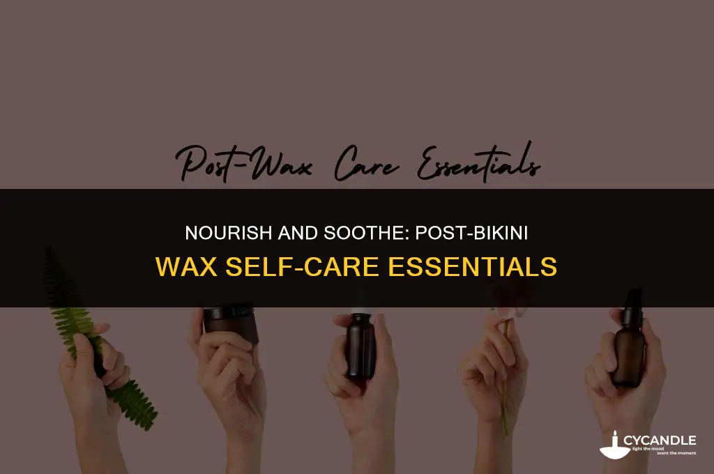 how to care for yourself after extended bikini wax