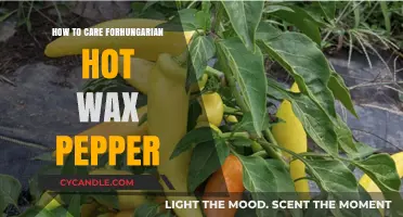 Spice Up Your Garden: The Essential Guide to Caring for Hungarian Hot Wax Peppers