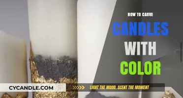 Creating Colorful Carved Candles: A Beginner's Guide