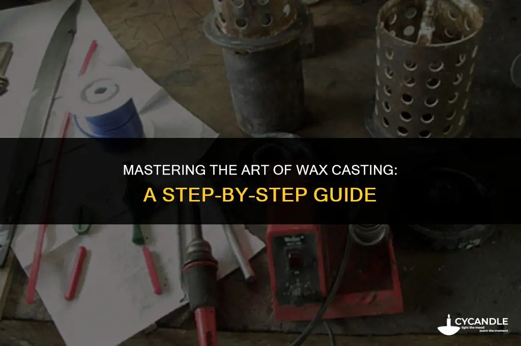how to cast using wax
