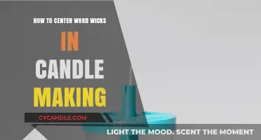 Mastering Candle Making: Easy Tips to Center Wood Wicks Perfectly