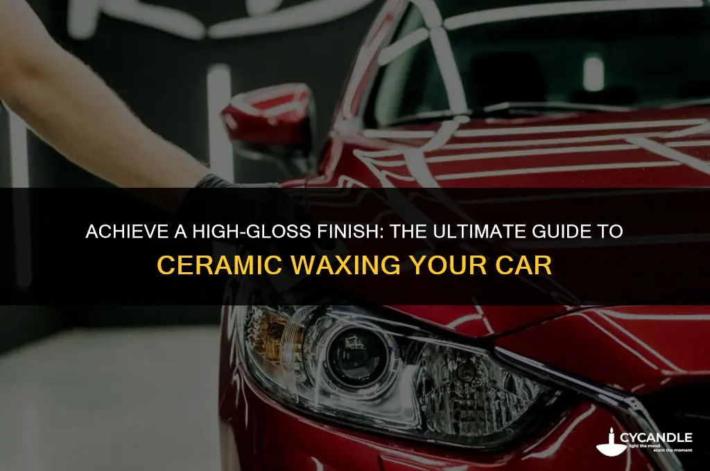 how to ceramic wax a car