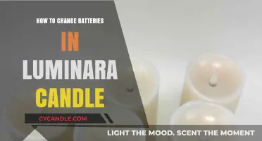 Switching Luminara Candles: A Guide to Battery Replacement