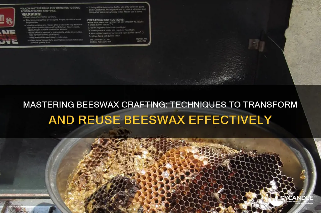 how to change beeswax and beeswax