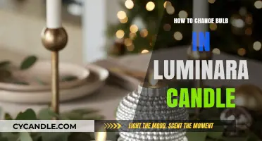 Easy Steps to Change the Bulb in Your Luminara Candle