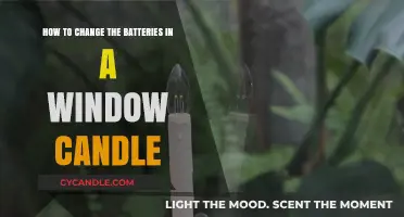 Easy Steps to Change Batteries in Your Window Candles