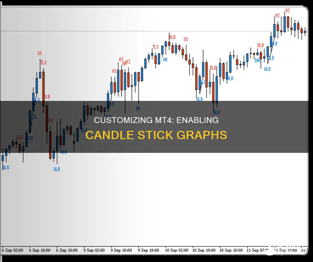 how to change to mt4 graphs to candle sticks