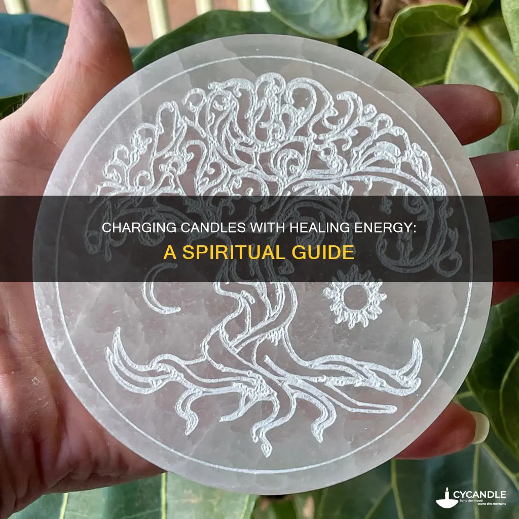 how to charge a candle with healing energy