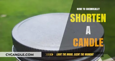 Shortening Candles: A Chemical Approach to Trimming Wicks