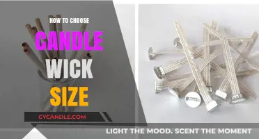 Choosing the Perfect Candle Wick Size: A Comprehensive Guide