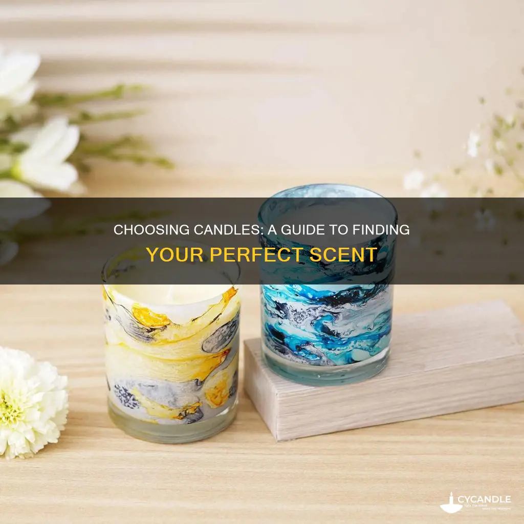 how to choose nice smelling candles