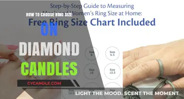 Choosing the Perfect Ring Size for Diamond Candles