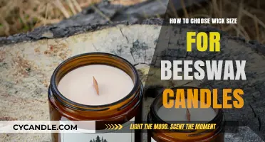 Choosing the Perfect Wick Size for Your Beeswax Candles