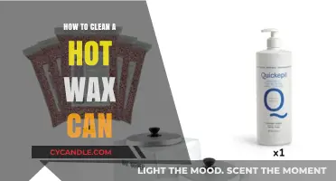 Effective Hot Wax Can Cleaning: Simple Steps for Spotless Results