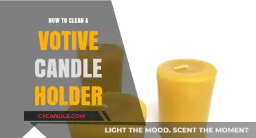 Cleaning Votive Candle Holders: Tips and Tricks