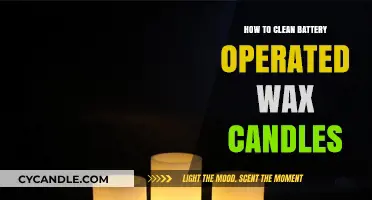 Easy Steps to Clean and Maintain Battery-Operated Wax Candles