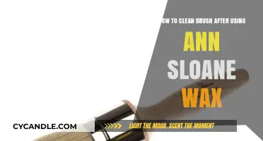 Effortless Brush Cleaning After Using Annie Sloan Wax