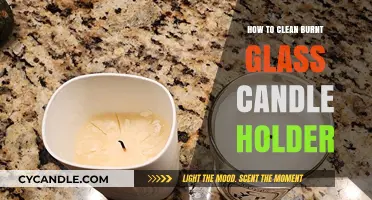 Cleaning Burnt Wax from Glass Candle Holders
