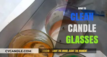 Cleaning Candle Glasses: Easy and Effective Methods