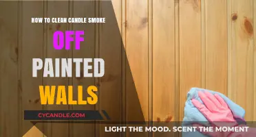 Get Rid of Candle Smoke Marks on Painted Walls
