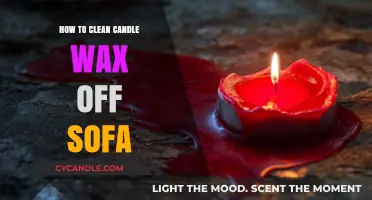 Effective Tips to Remove Candle Wax from Your Sofa Easily