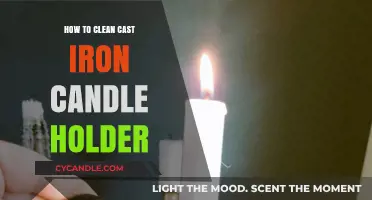 Cast Iron Candle Holder: Cleaning and Care Tips