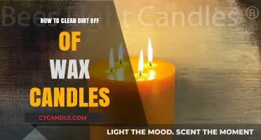 Effective Techniques for Removing Dirt from Wax Candles Easily