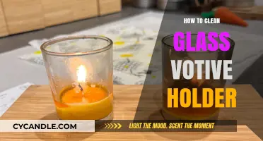 Sparkling Serenity: A Guide to Cleaning Glass Votive Holders