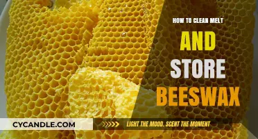 Mastering Beeswax Care: Cleaning, Melting, and Storing Tips