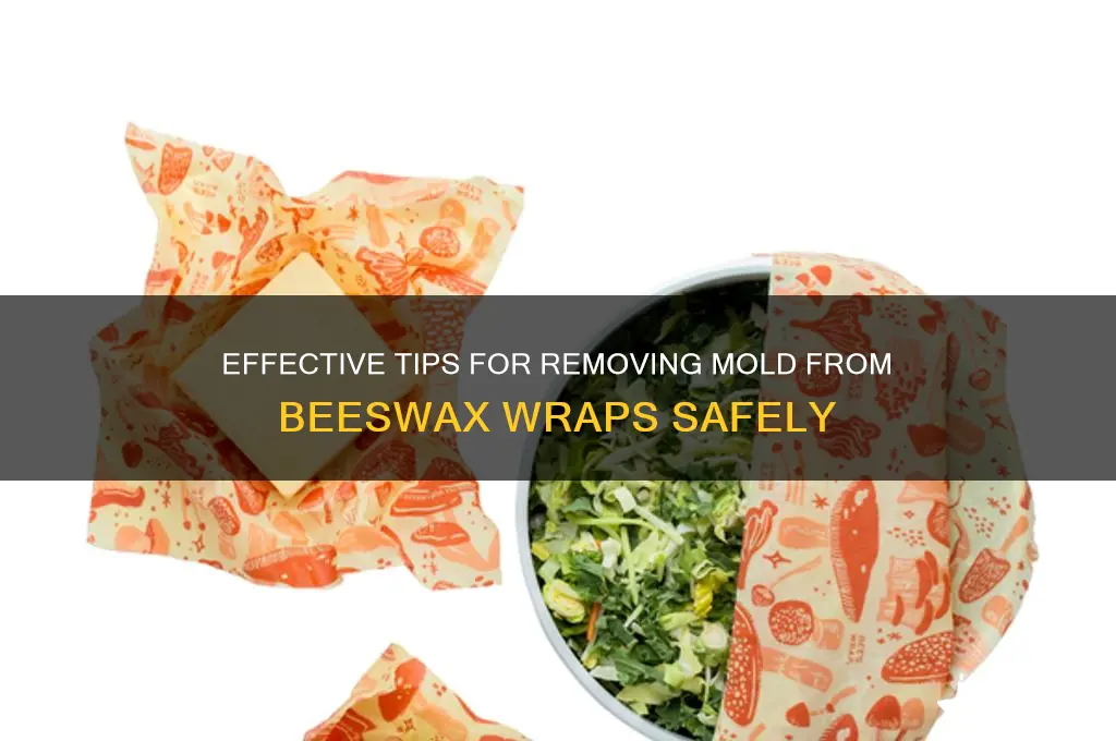 how to clean mold off beeswax wrap
