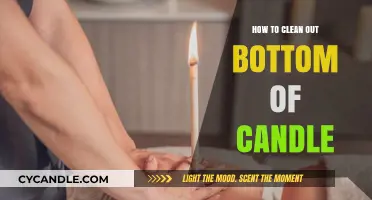 Effective Ways to Clean the Bottom of Your Candles