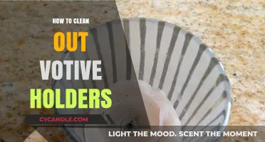 Effortless Cleaning: A Guide to Maintaining Votive Holders