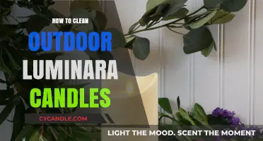 Outdoor Luminara Candles: Easy Cleaning Guide